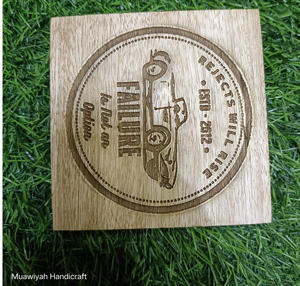 Posavasos de madera de mango de alta calidad, posavasos de nogal, posavasos de mesa de madera de mango, fiestas de boda y decoración de mesa y accesorios - Product Image 3