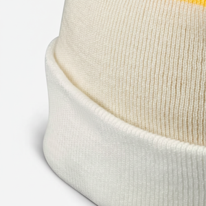 Gorro Unisex de Acrílico con Rayas, Estampado en Serigrafía, Casual, de Invierno, con Bordado y Apliques, Talla Adulto 56-58CM - Product Image 4