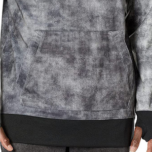 เสื้อฮู้ดดี้ผู้ชายไซส์ใหญ่สไตล์ใหม่ พิมพ์ลายแบบซับลิเมชั่น เสื้อผ้าลำลองพื้นฐาน ผ้าฝ้ายผสม ปรับแต่งได้เต็มที่ - Product Image 2