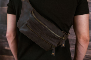 Bolso Bandolera de Cuero Genuino Vintage Hecho a Mano, Estilo Mensajero Moderno para Hombres y Mujeres - Product Image 2