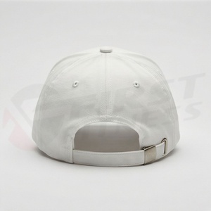 หมวกเบสบอลสีขาว ปักลายสามเหลี่ยมเรขาคณิต ทรงเข้ารูป ป้องกันแสงแดด เหมาะสำหรับผู้ชาย สไตล์ฤดูร้อน วิ่งออกกำลังกาย - Product Image 2