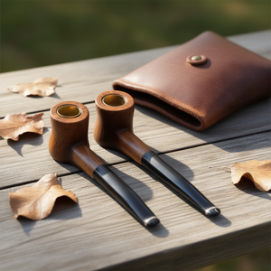 Pipa de Fumar de Madera Hecha a Mano, Ecológica y Duradera, con Diseño Vintage, Portátil, Venta al Por Mayor de Fábrica, Personalizable con Marca - Product Image 3