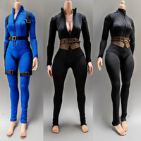 1/6 Ratio femme soldat col haut Sexy combinaison pour figurine corps poupée jouets objets décoratifs