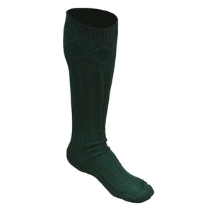 Chaussettes vertes à motif fantaisie, tricotées, respirantes, décontractées, pour adultes, style classique, en Spandex/Polyester/Coton, résistantes à l'effilochage, pour le sport - Product Image 4