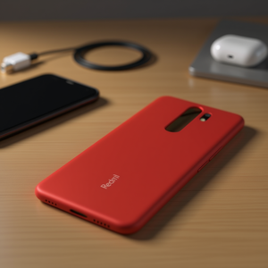Cover Posteriore Rossa di Ricambio per Redmi Note 8 Pro, Scocca Batteria - Product Image 2