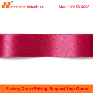 25mm Pink Single Face Satin <b>Ribbon</b> Manufacturer for Wedding Decor Hair Accessories Dress Design and Luxury Gift Packaging - Product Image 6