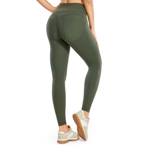 High Waist Leopard Women Yoga <b>Leggings</b> Breathable <b>Ankle</b>-<b>Length</b> Tummy Control Spandex/Polyester Athletic Activewear - Product Image 1