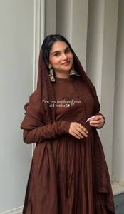 Beautiful Evening Dresses for Parties Elegant Gown with Fancy Dupatta - Product Image 1