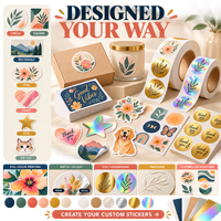 Rouleau personnalisable Pack couleur ronde coeur autocollant blanc amour étiquette sceau merci papeterie marque autocollant emballage étiquettes