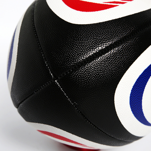 Ballons de rugby américains unisexes personnalisés, en cuir PU pleine fleur, cousus à la machine, écologiques et durables - Product Image 6