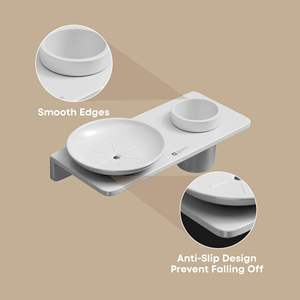 Jabonera Cuadrada Grande de Vidrio con Soporte para Colgar en la Pared, Accesorio de Baño con Base Metálica Resistente a la Oxidación, Bandeja para Guardar Jabón - Product Image 3