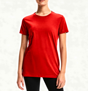 เสื้อยืดสปอร์ตผ้าฝ้าย/ใยไผ่ ยูนิเซ็กซ์ น้ำหนัก 240 กรัม พิมพ์ลายดิจิทัล เป็นมิตรกับสิ่งแวดล้อม ดีไซน์เรียบง่าย - Product Image 5