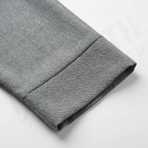 2025 OEM Kimono Abaya pour femmes musulmanes, en tissu polyester épais, doux et très extensible, col en V, manches longues, pour fêtes, Ramadan, mariages - Product Image 5
