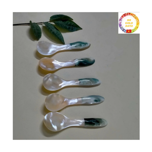 ช้อนกาแฟเปลือกหอยมุก |   เปลือกหอยธรรมชาติ |   ทนทาน |   ราคาโรงงานขายส่ง - Product Image 4