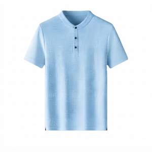 Polo classique pour homme, respirant, séchage rapide, vêtements de golf décontractés, logo personnalisé, OEM, ODM, vente en gros, polo uni pour homme, manches courtes - Product Image 1