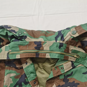 Vestes unisexes coupe-vent en nylon imperméable, légères, grande taille, camouflage, personnalisables, avec fermeture éclair, service OEM - Product Image 4