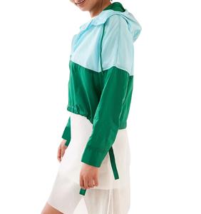 Chaqueta Cortavientos Ligera de Invierno para Mujer, Diseño Personalizado, Impermeable, de Poliéster y Nailon, con Capucha, Estilo de Trabajo Moderno - Product Image 4