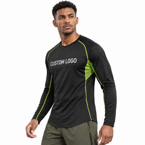 Fabricant de maillots de course pour hommes, vêtements de sport personnalisés en polyester à séchage rapide, fournisseur de vêtements OEM, logo personnalisé - Product Image 2