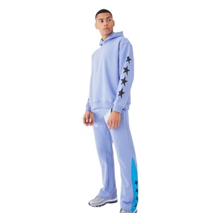 Monos transpirables de manga larga de la mejor calidad, chándales de Primavera de tela ligera para hombre, conjunto de 2 piezas - Product Image 1