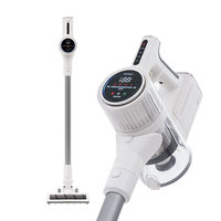 Aspirateur à main sans fil avec écran numérique et forte puissance d'aspiration pour usage domestique