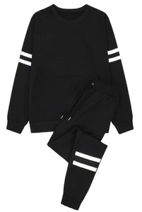 Conjuntos de Sudadera con capucha y cuello redondo de gran tamaño unisex personalizados, colección de sudaderas de punto informales de Bangladesh para hombres y mujeres - Product Image 3