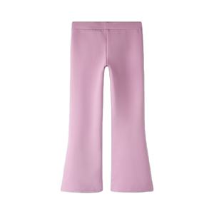 Pantalon scolaire bootcut tendance pour filles, taille élastique, en viscose tricotée, doux, extensible, confortable, pour usage quotidien décontracté - Product Image 2