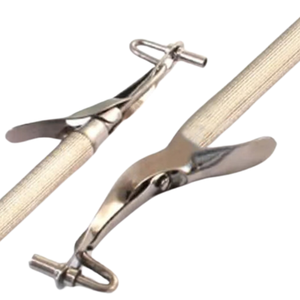 Portaamalgamas Manuales de Doble Punta Wells, Instrumentos Dentales de Restauración, Acero Inoxidable, Kit Profesional Ergonómico, CE - Product Image 4