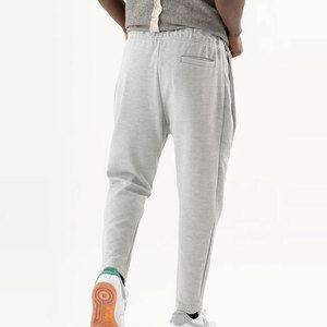 Joggers pour hommes en toile, personnalisés, unis, de haute qualité, OEM, légers, décontractés, mode, amples, grandes tailles, vente en gros, design automne, chauds - Product Image 3