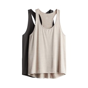 เสื้อกล้ามออกกำลังกายโยคะฟิตเนสสำหรับผู้หญิงไซส์ใหญ่ แห้งเร็ว ไม่หดตัว ระบายอากาศได้ดี ผ้ายืดสแปนเด็กซ์ ซักแล้ว - Product Image 1