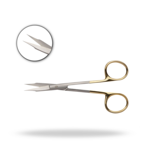 กรรไกรตัดเนื้อเยื่อและกระดูกฟอกซ์กัม ขนาด 13 ซม. เครื่องมือผ่าตัดกระดูกสันหลังสำหรับการผ่าตัดแบบละเอียด - Product Image 1