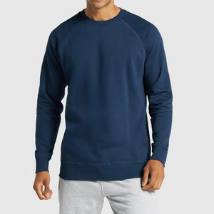 Sweat-shirt en coton uni pour homme, personnalisé OEM, meilleur prix, design tendance, manches longues, col rond, taille 6XL, tissu polaire pour l'hiver - Product Image 5