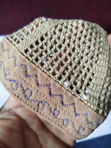 Gorros Kufi Musulmanes Tejidos a Mano con Banda para Hombre, Uso Diario, Casual, 100% Algodón, Ecológicos, Ajustables, Transpirables, Exportación desde BD - Product Image 5