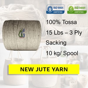 15 Lbs 3 ply <b>Sacking</b> Jute Yarn 100% Jute Spun Yarn Raw Eco-Friendly Textile Weaving Twine Wholesale Goodman Global Bangladesh - Product Image 2