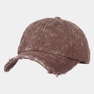 Outdoor Style <b>Vintage</b> Distressed Washed <b>Cap</b> 3D Embroidery Custom Logo Curved Brim Adjustable Casual <b>Caps</b> Wholesale Supplier <b>Caps</b> - Product Image 2