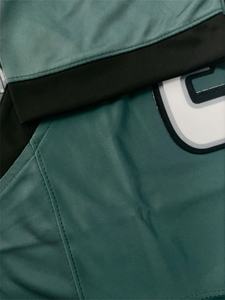 Men's American Football Jersey V-Neck Short Sleeve Moisture Wicking Polyester Team Number 62 Uniform - Product Image 4
