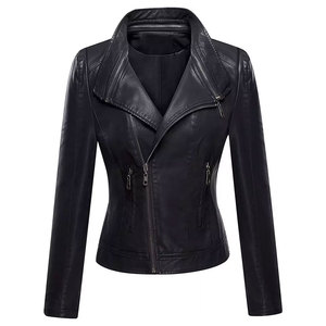Most popular design lightweight Women Leather <b>Jacket</b> Soft Leather Material Top trending Class Fashioned Women Leather <b>Jacket</b> - Product Image 1