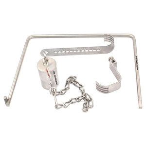 Juego de Retractores de Cadera Charnley para Incisión Inicial, Kit de Instrumentos Quirúrgicos Ortopédicos de Acero Inoxidable Manuales - Product Image 3