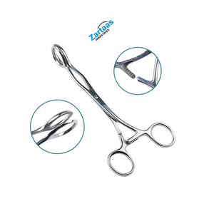 Pinzas de Sujeción de Lengua Collin de Acero Inoxidable de Alta Calidad, 16 cm, Fabricante y Exportador de Instrumentos Quirúrgicos - Product Image 1