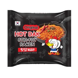 บะหมี่กึ่งสำเร็จรูปฮอตแด็ค คาร์โบ สตีร์ฟราย รสเผ็ดครีมมี่ ของ YNK INTERNATIONAL KOREA อาหารสำเร็จรูปจากร้านสะดวกซื้อ - Product Image 3