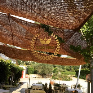 Velas de sombra de fibra de coco 100% natural e ecológica à prova de intempéries, com proteção UV e resistência a chuvas ocasionais - Product Image 5