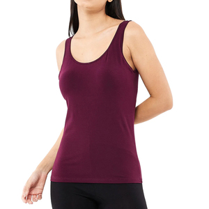 Pure Cotton Custom Fitness Sleeveless Women tank <b>Top</b> Solid Color Summer Wear Soft & Breathable Shirts wholesale Tank <b>Tops</b> - Product Image 1