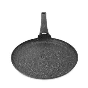 Juego de Sartenes Antiadherentes de Hierro con Revestimiento de Acero Inoxidable, Compatible con Inducción, Mango de Plástico, Capacidad de 1-2L, Utensilios de Cocina - Product Image 5