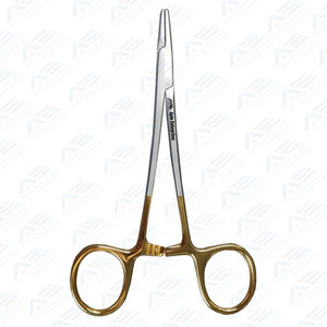 Meilleure qualité Halsey porte-aiguille Tc mâchoires 13cm Instruments chirurgicaux manuels Instruments médicaux en plastique durable et en acier lisse - Product Image 2