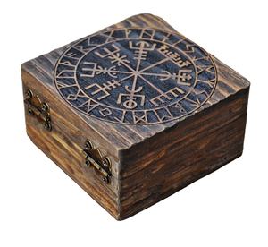 Wholesale Eco-Friendly Modern Style Hand-<b>Carved</b> Solid <b>Wood</b> Storage Gift <b>Boxes</b> Square Shape Tabletop Display Wedding Decor - Product Image 1