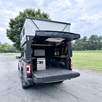 Camper amovible pour pick-up, léger, avec lit superposé, pour le camping hors route