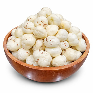 เมล็ดบัวคุณภาพสูง 6 ซูตา พลัส ฟูล มักฮานา เมล็ดฟอกซ์นัทขนาดใหญ่ เมล็ดกอร์กอนสีขาว เมล็ดบัวอบแห้ง พร้อมส่งออก บรรจุภัณฑ์แบบขายส่ง - Product Image 1