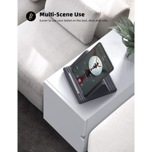 Great Gifts Soft Tablet Pillow <b>Stand</b> for Bed 6 Viewing Angles Dock Holder for 4-13" Tablets Lap <b>PC</b> <b>Stands</b> - Product Image 5