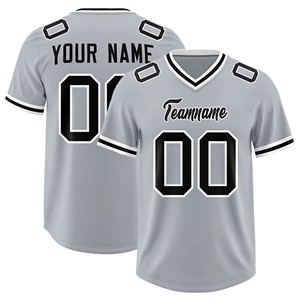 Maillot de football américain pour hommes, uniforme en polyester léger, vêtements de sport pour jeunes, vente en gros - Product Image 5