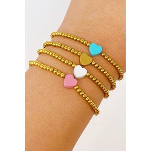 Braccialetto con Cuore di Perline Molto Apprezzato e alla Moda - Product Image 4