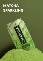 Prêt à boire Madam Hong 320ml TW Origin Sparkling Canned Matcha Latte, durée de conservation de 24 mois